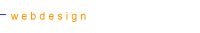   w e b d e s i g n